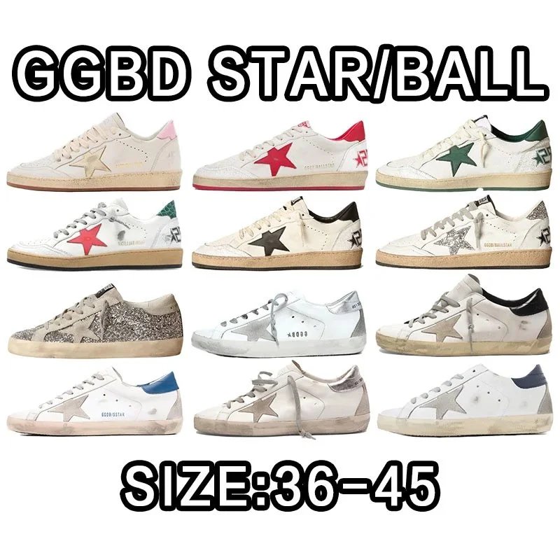 Golden Goose Ball-Star/Super-Star Size: 35-45
